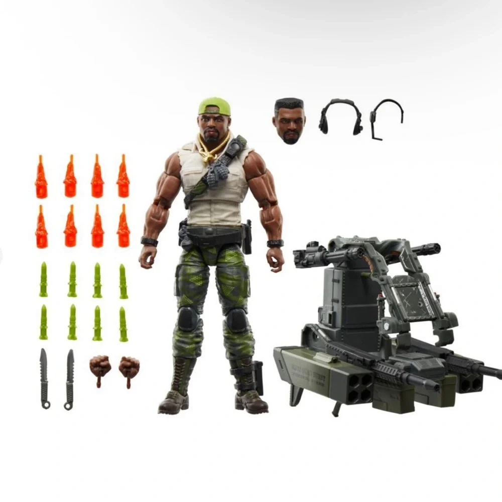 Hasbro G.I. Joe Classified Series 150 Heavy Duty Action Figure Set 2025 G0848